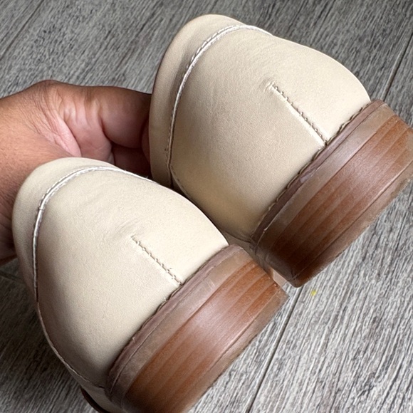 Jones New York Cream Leather Bit Loafers - Picture 9 of 10